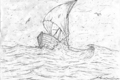 Schiff in Seenot